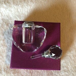 Crystal perfume bottle